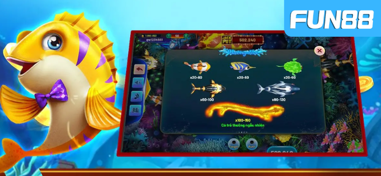Tận Hưởng Niềm Vui Bất Tận Khi Chơi Bắn Cá Hải Tặc Tại Fun88 13 ban ca hai tac tai fun88
