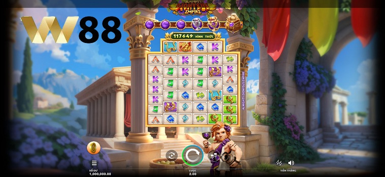 Khơi Gợi Đam Mê Chơi Slot Đế Chế Oai Hùng Tại W88